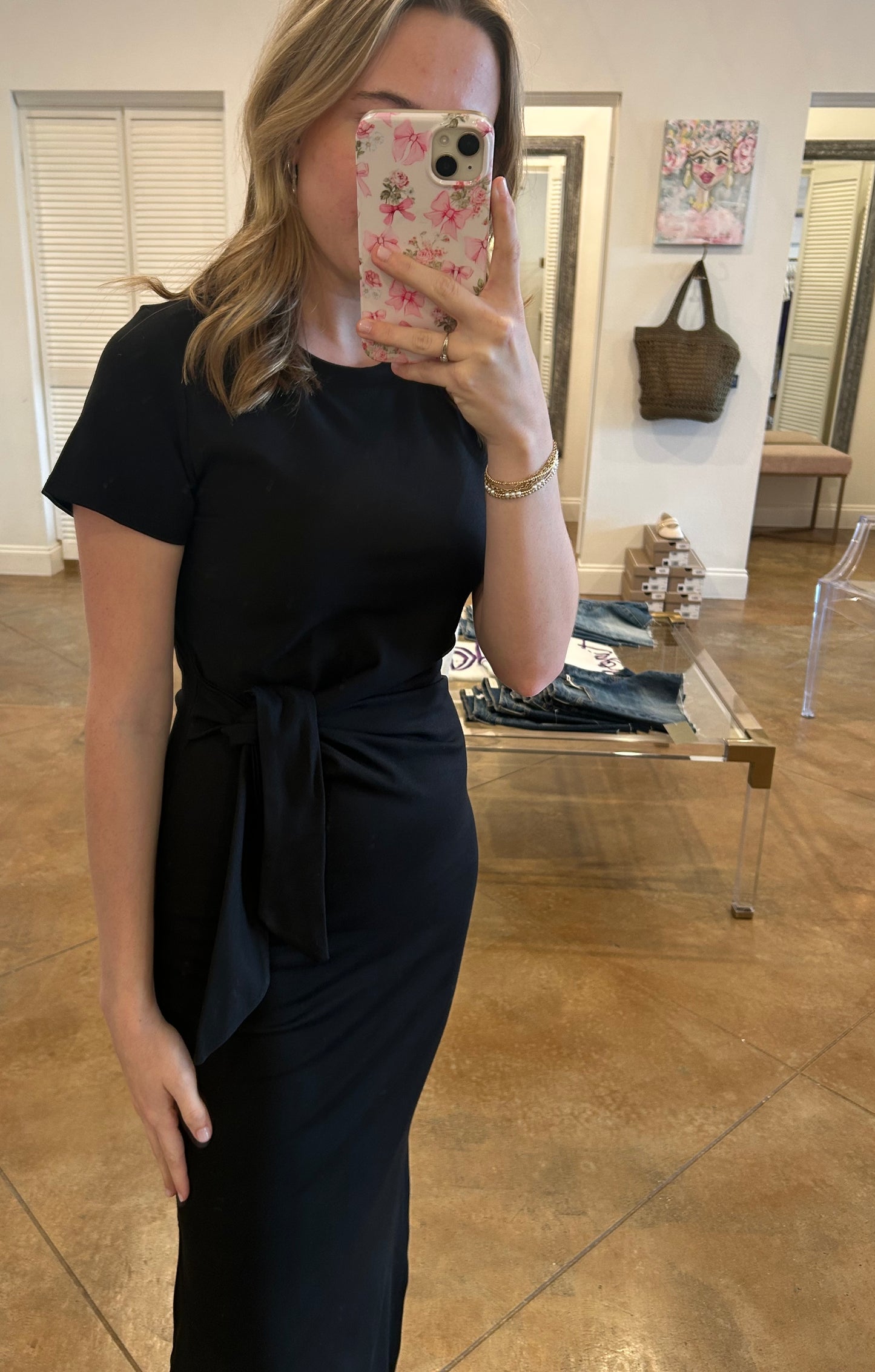 Zoe Maxi in Black