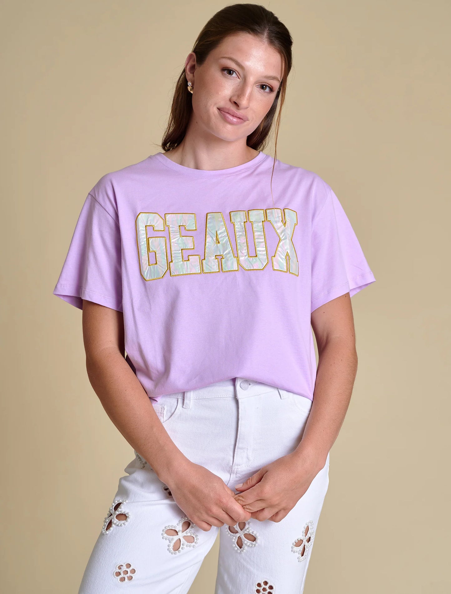 LSU Varsity Boyfriend Tee