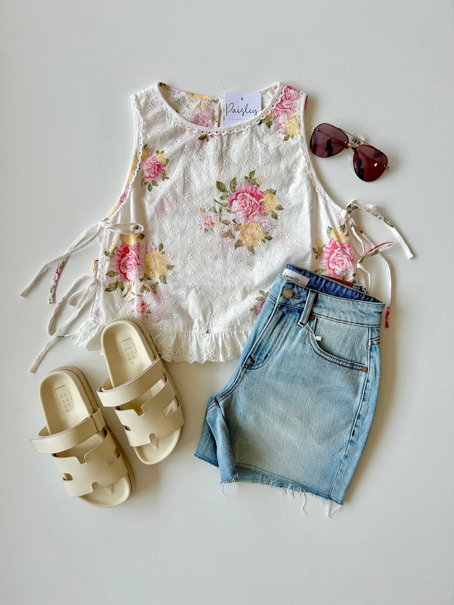 Rosie Eyelet Top