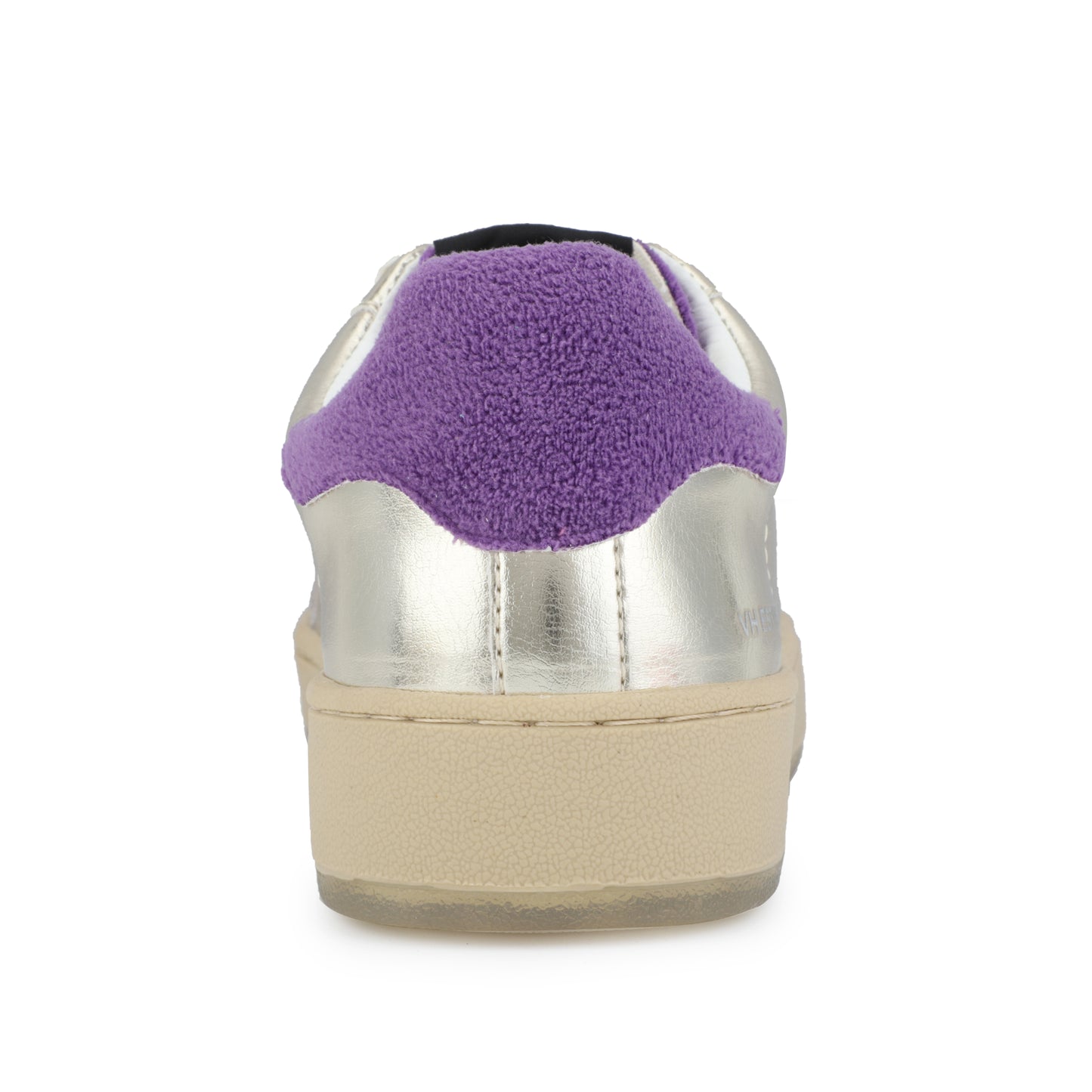 Purple & Gold Three Strap Sneakers