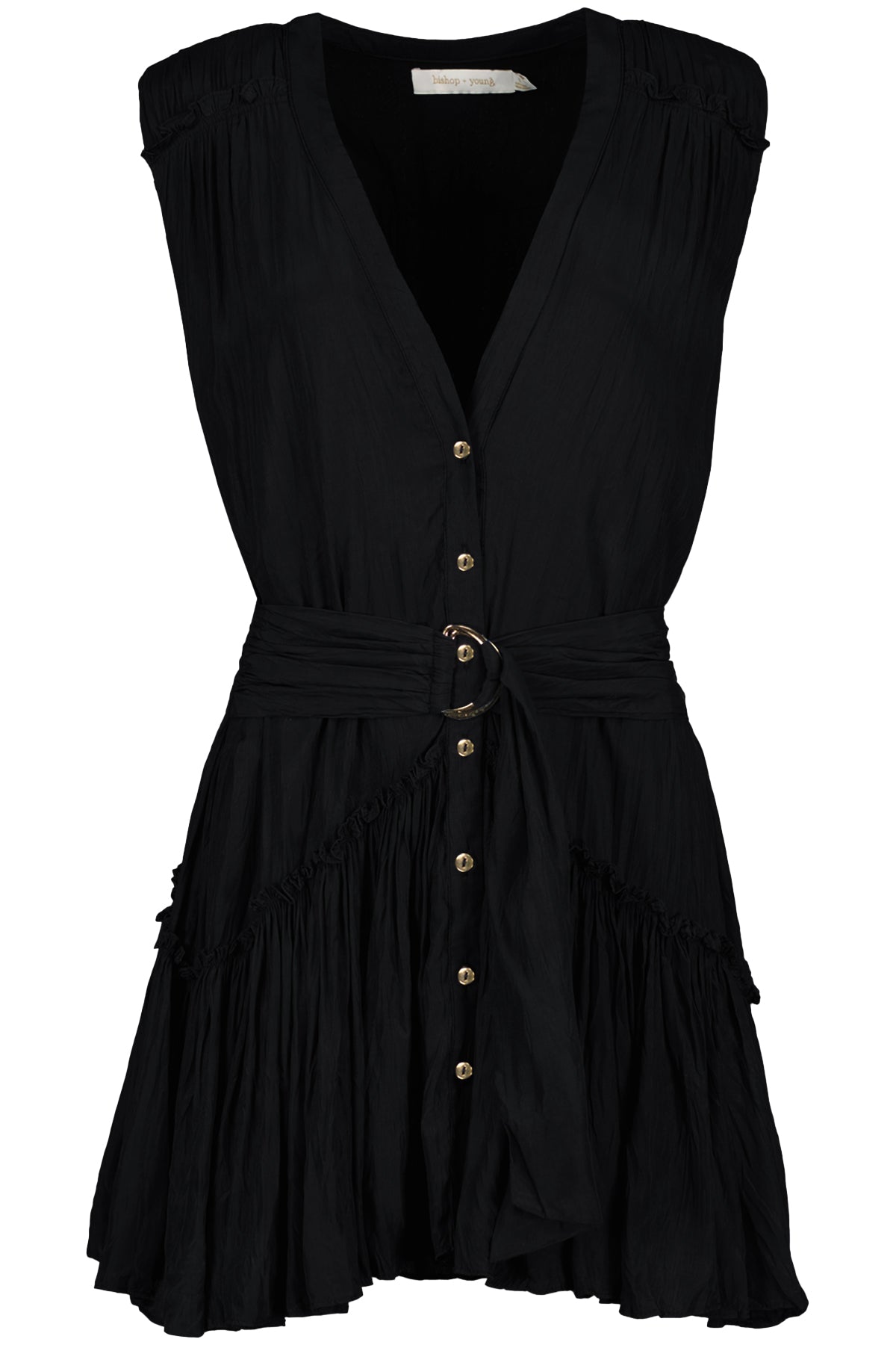 Bridget Belted Mini Dress