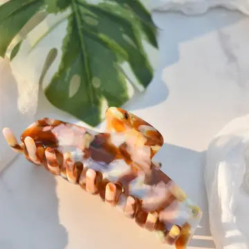 Rectangle All Acetate Claw Clips