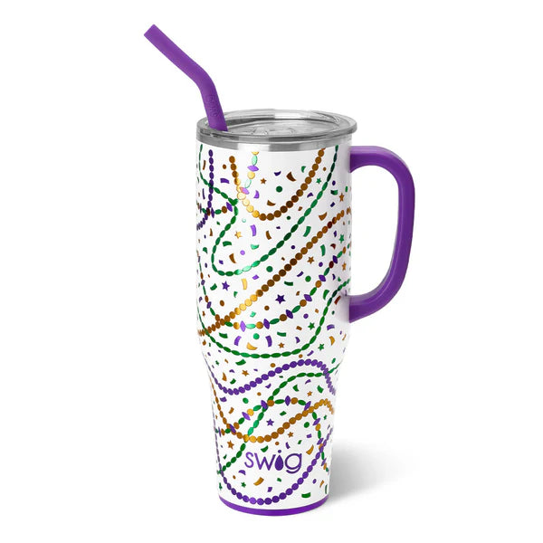 Mardi Gras Mega Mug 30oz