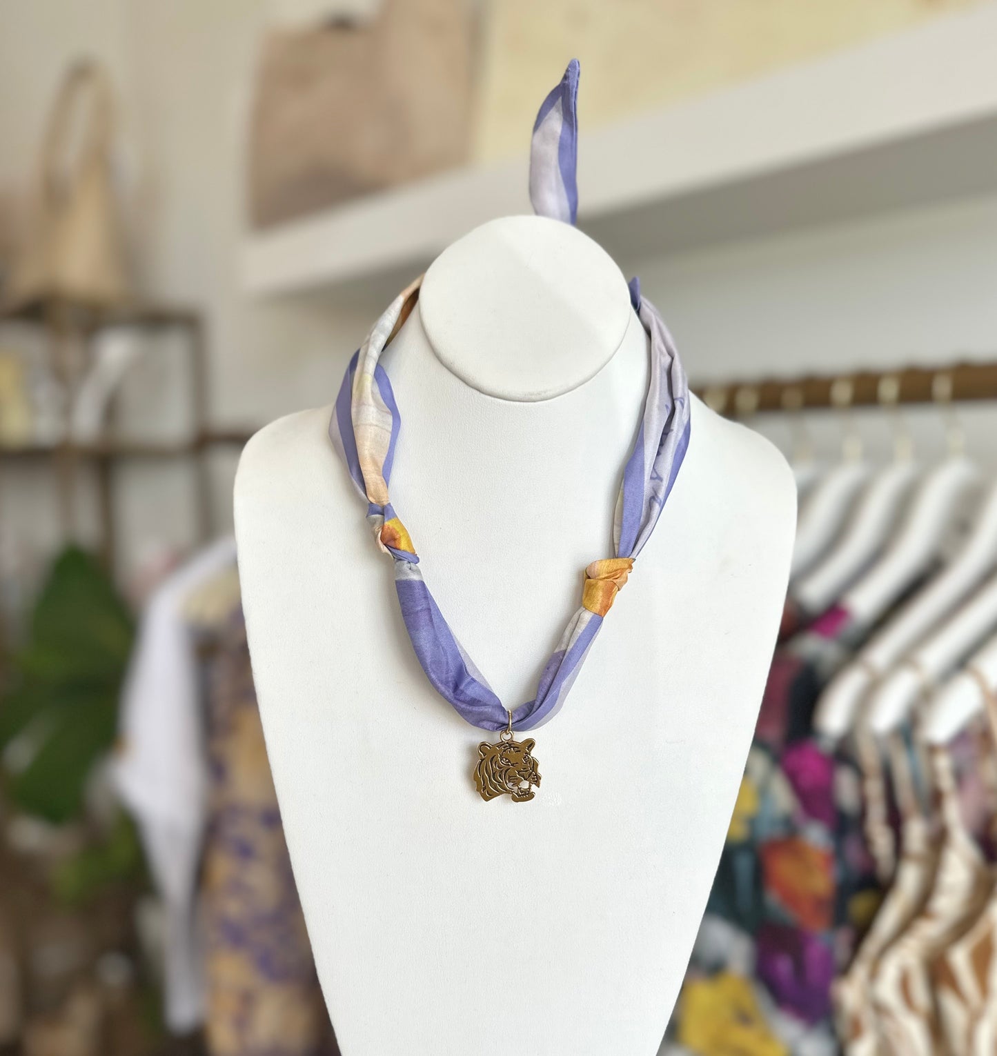 Game Day Scarf Necklaces