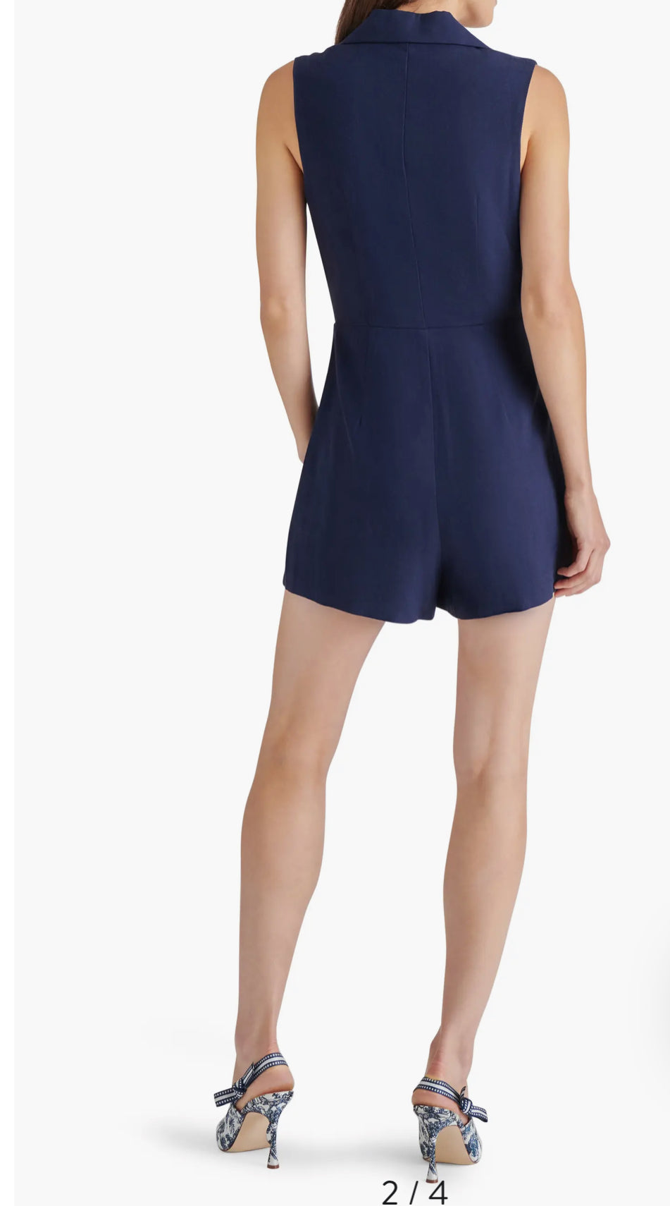 Paris Romper in Navy