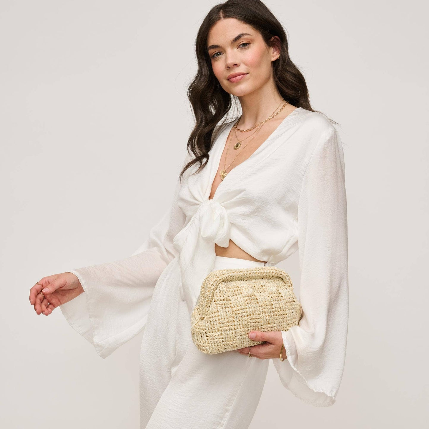Annie Clutch: Cream