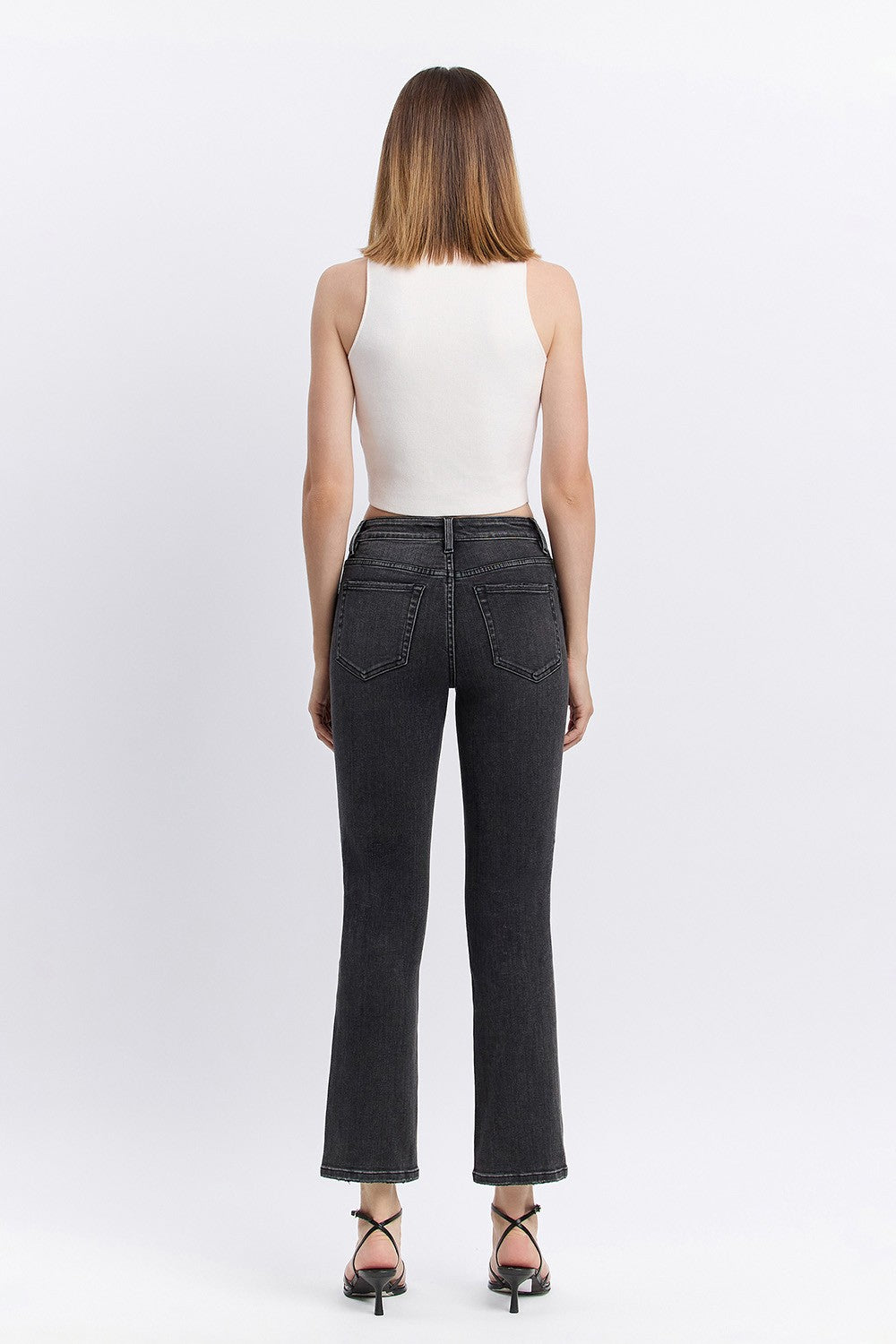 Luminary High Rise Ankle Straight Jean