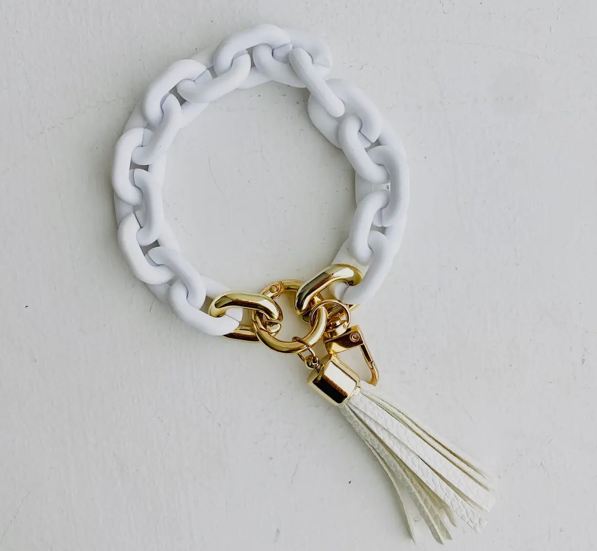 Chain Link Bangle Keychain