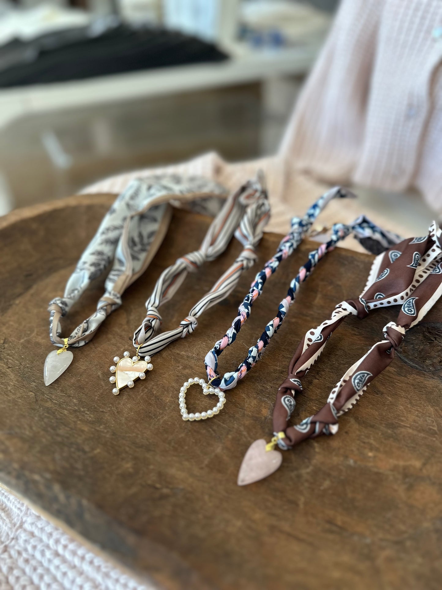 Scarf Necklaces
