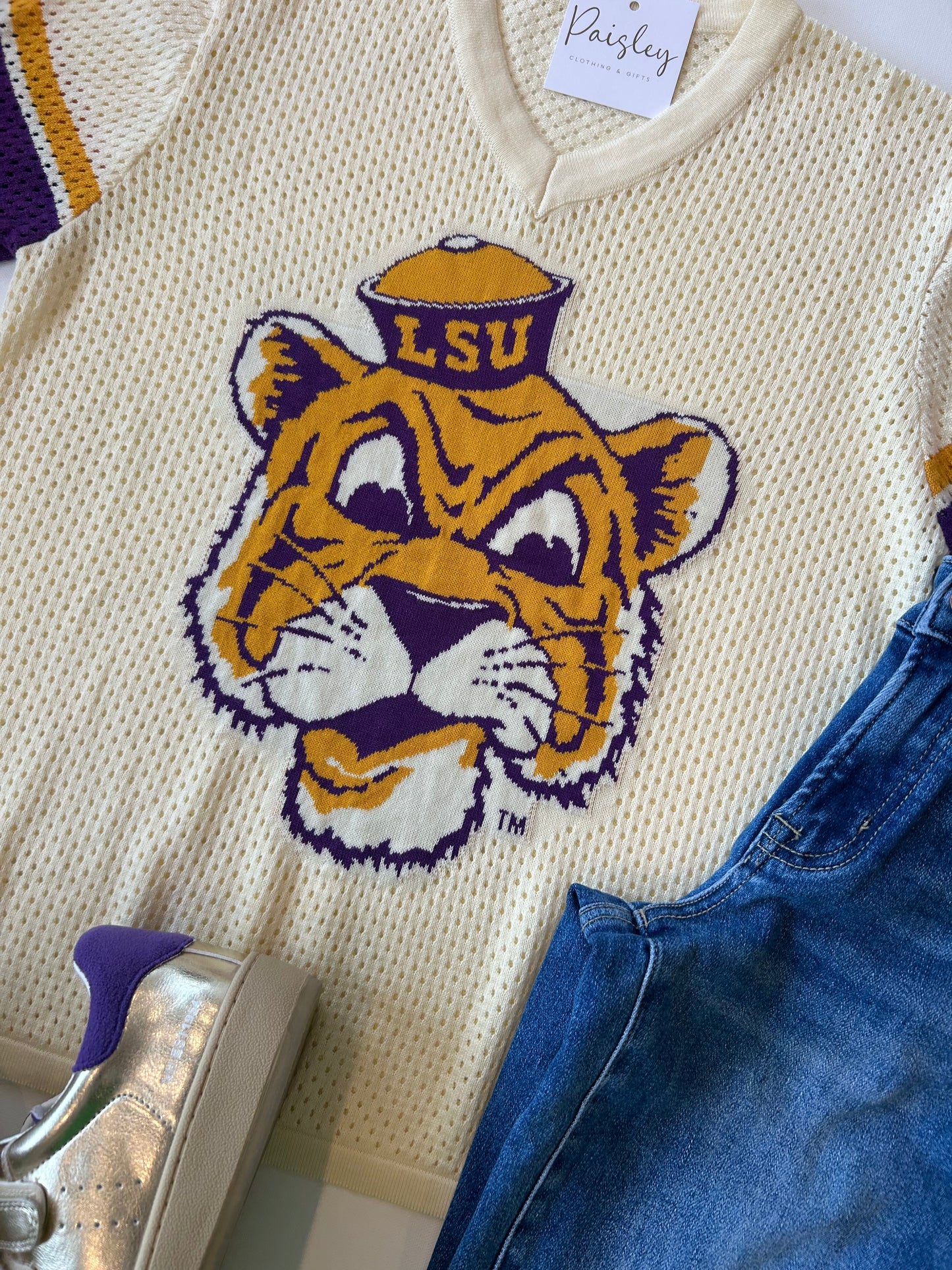 JT x LSU Mike Top