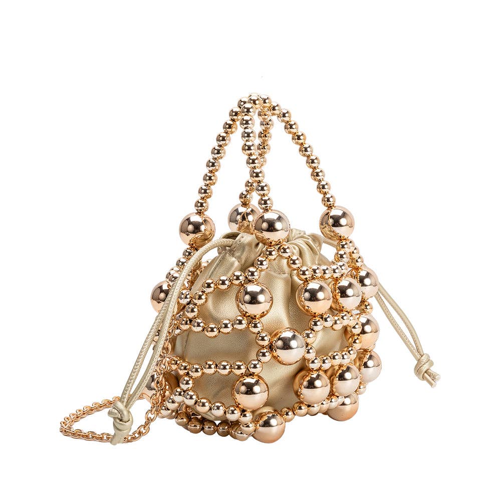Bobby Gold Top Handle Bag