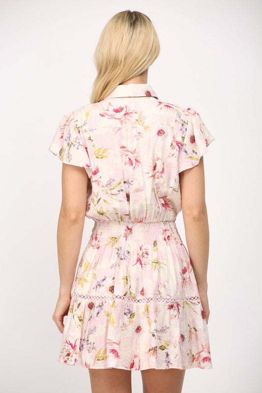 Amelia Floral Belted Dress