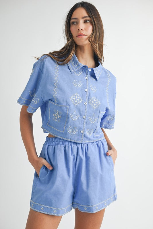 Petra Set in Periwinkle