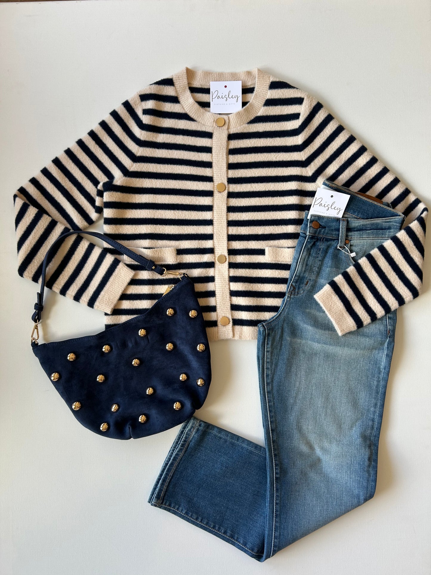 Odin Striped Cardigan