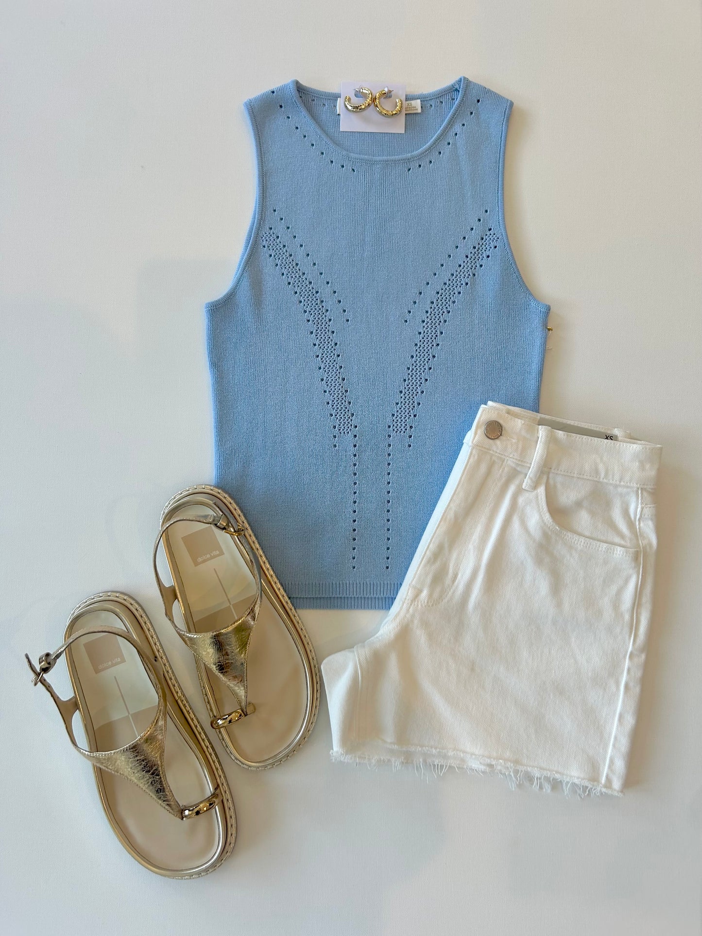 Sharline Pointelle Tank