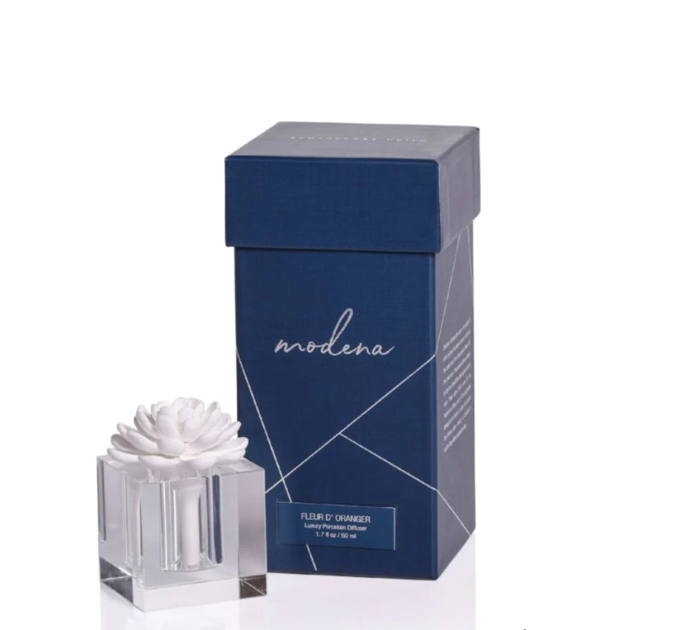 Modena Porcelain Flower Diffuser - Small