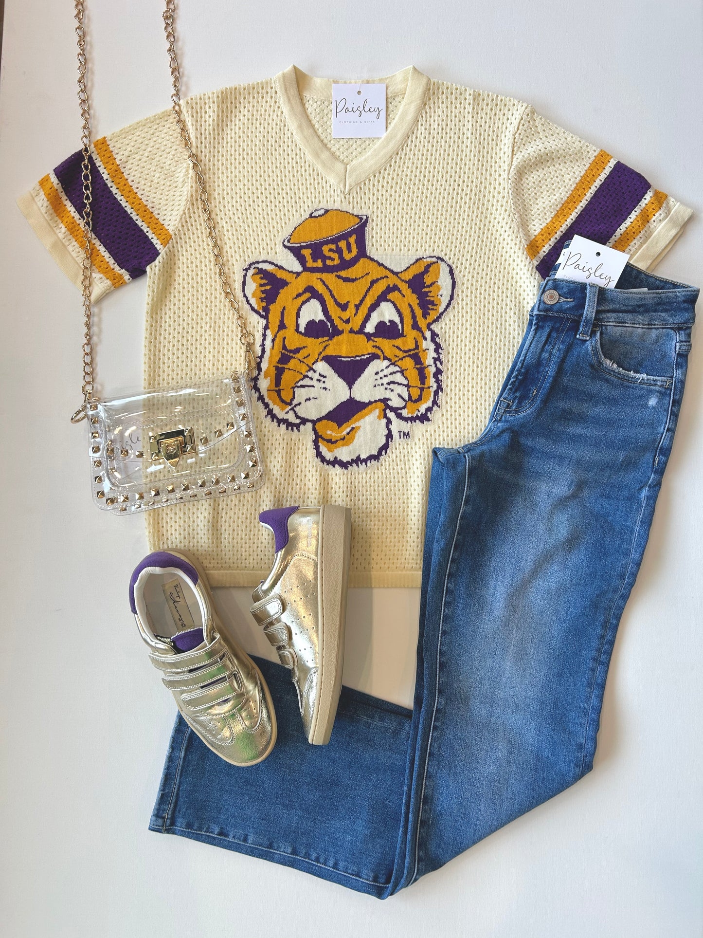 JT x LSU Mike Top