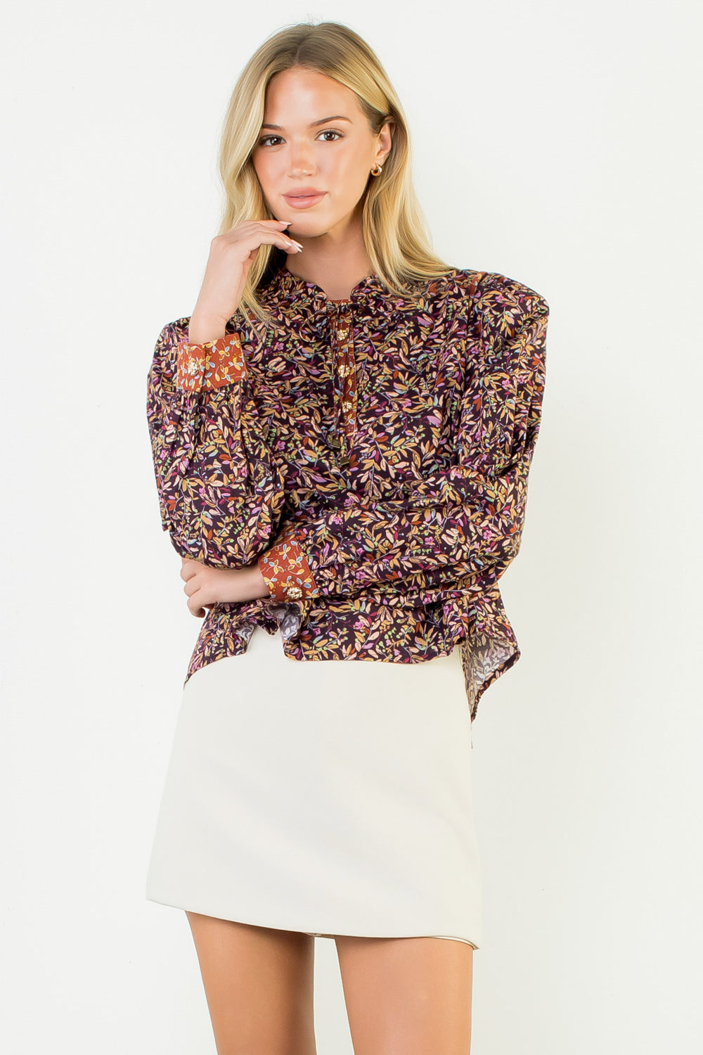 Sedona Tie Front Top