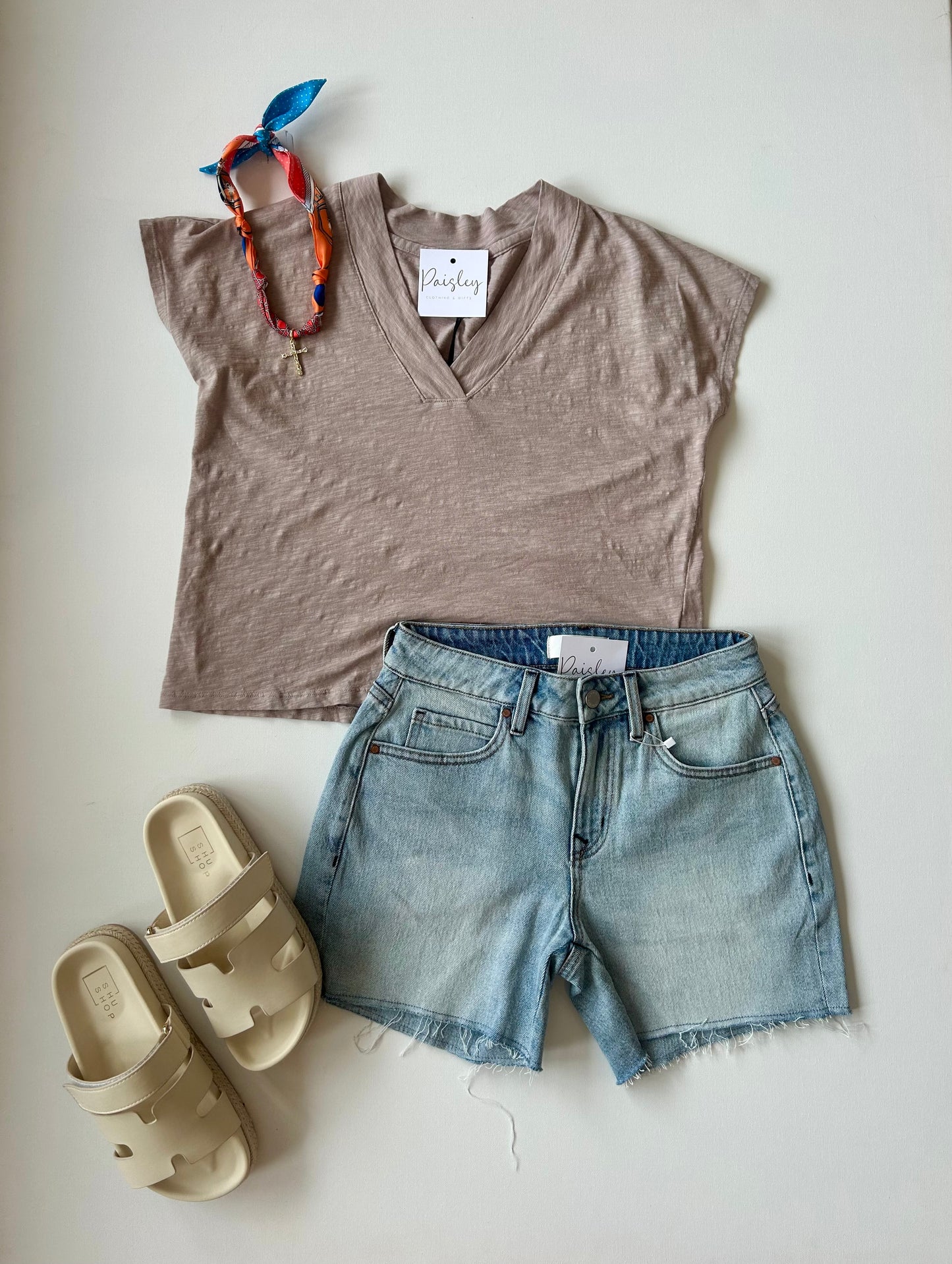 Dolman Fossil Tee
