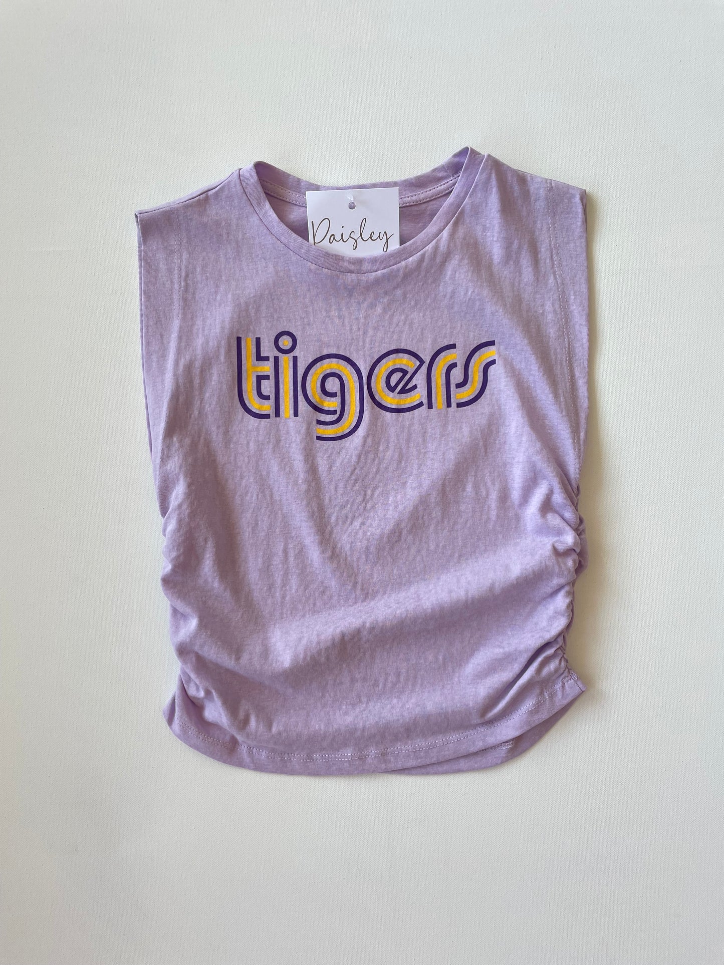 TIGERS Ruched Tank