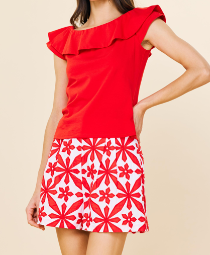 Waverly Ruffle Top