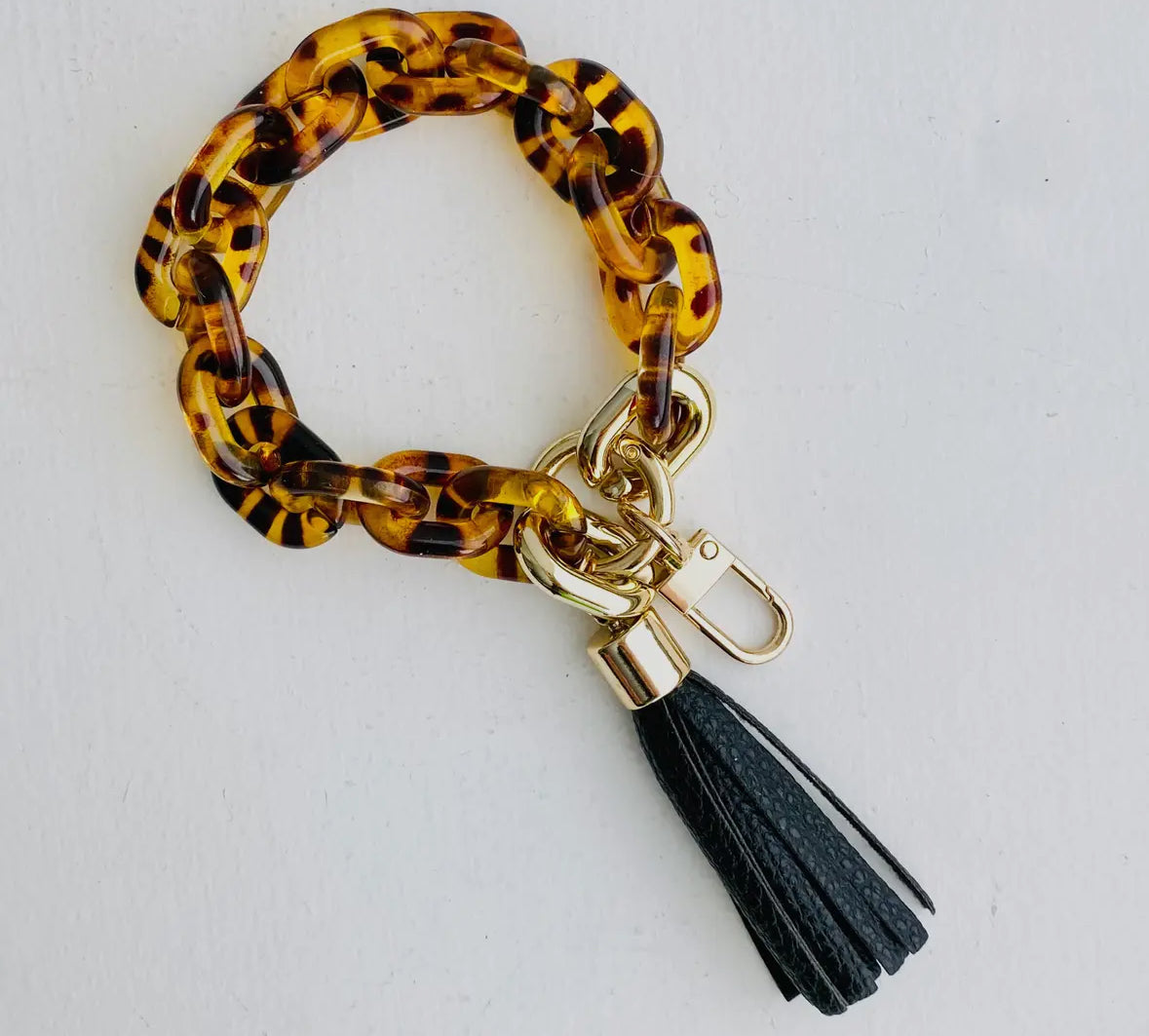 Chain Link Bangle Keychain