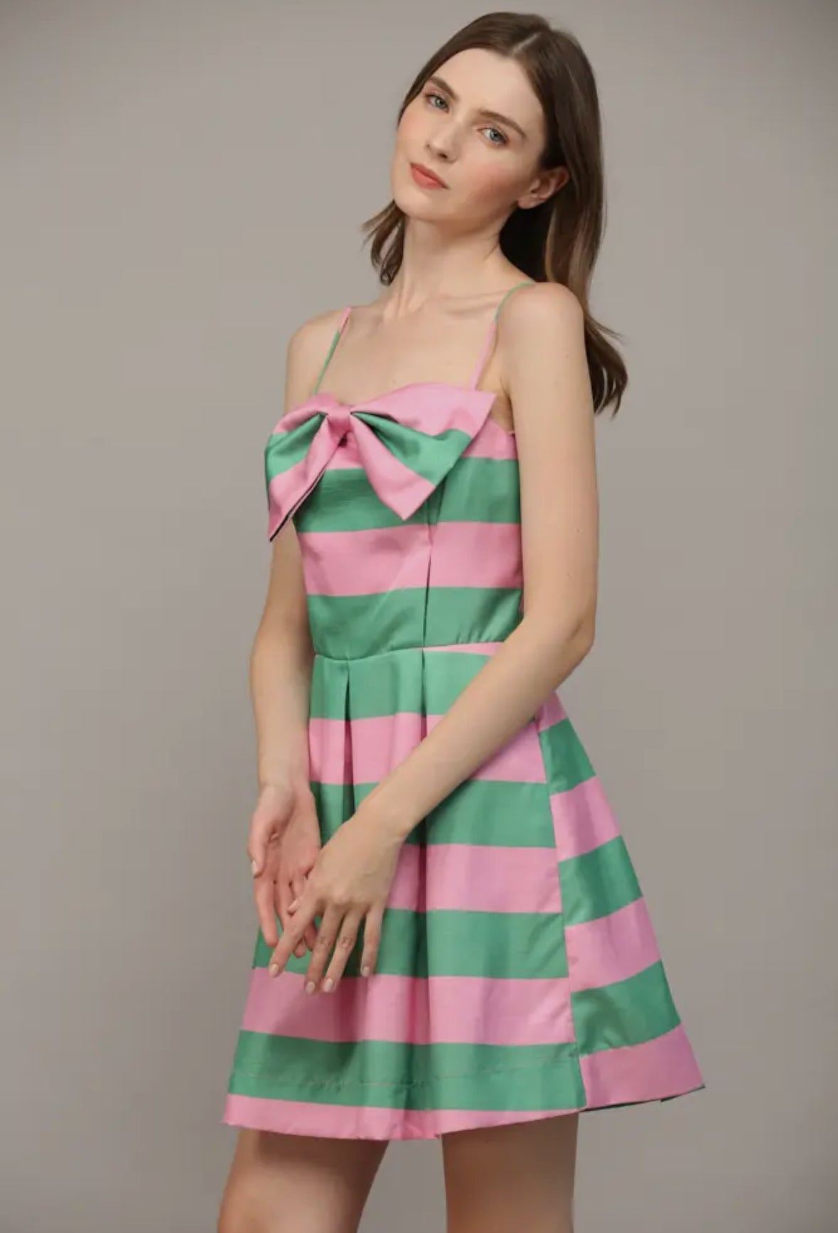 Clara Bow Striped Dress