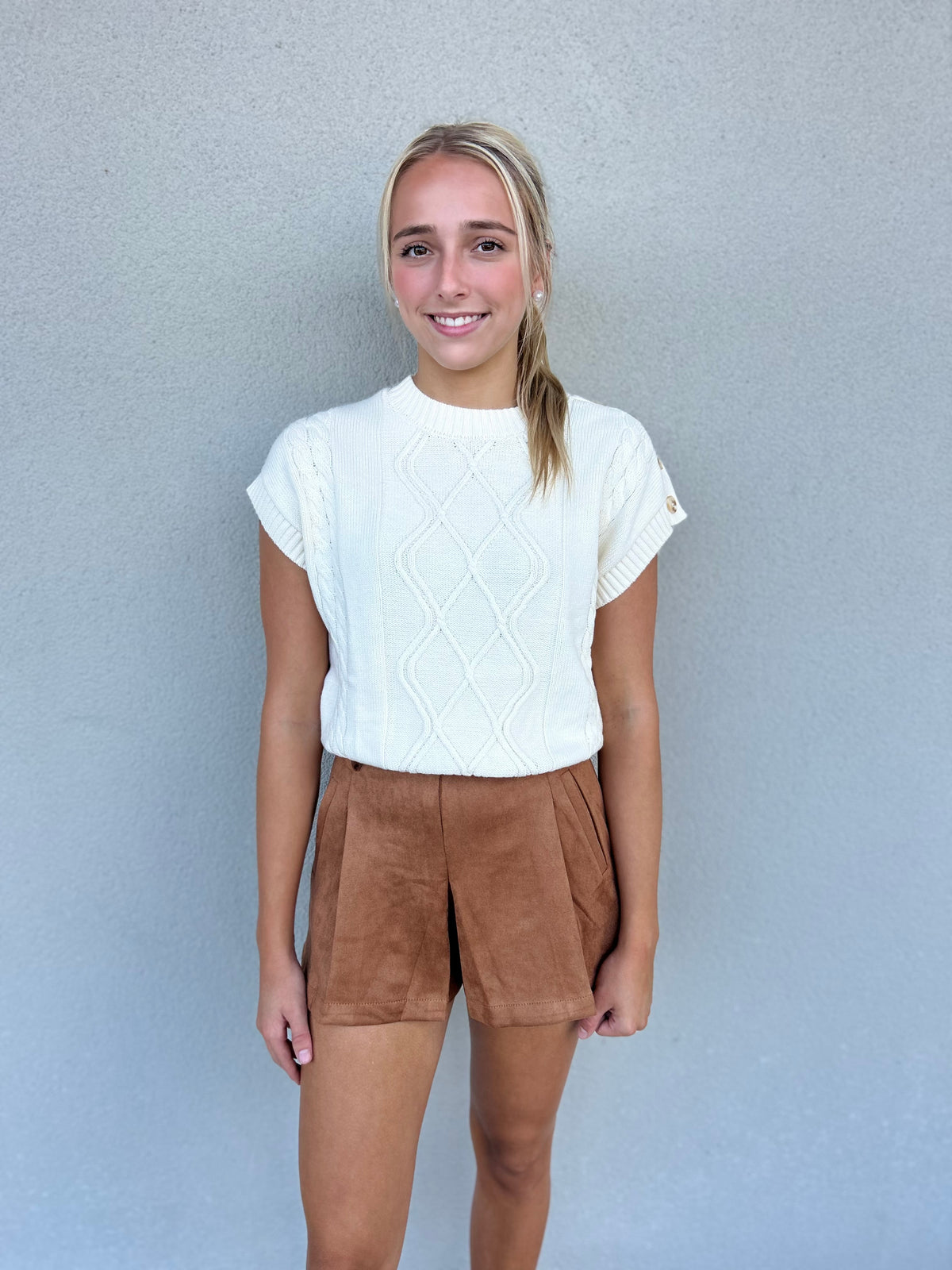 Tuscany Faux Suede Shorts