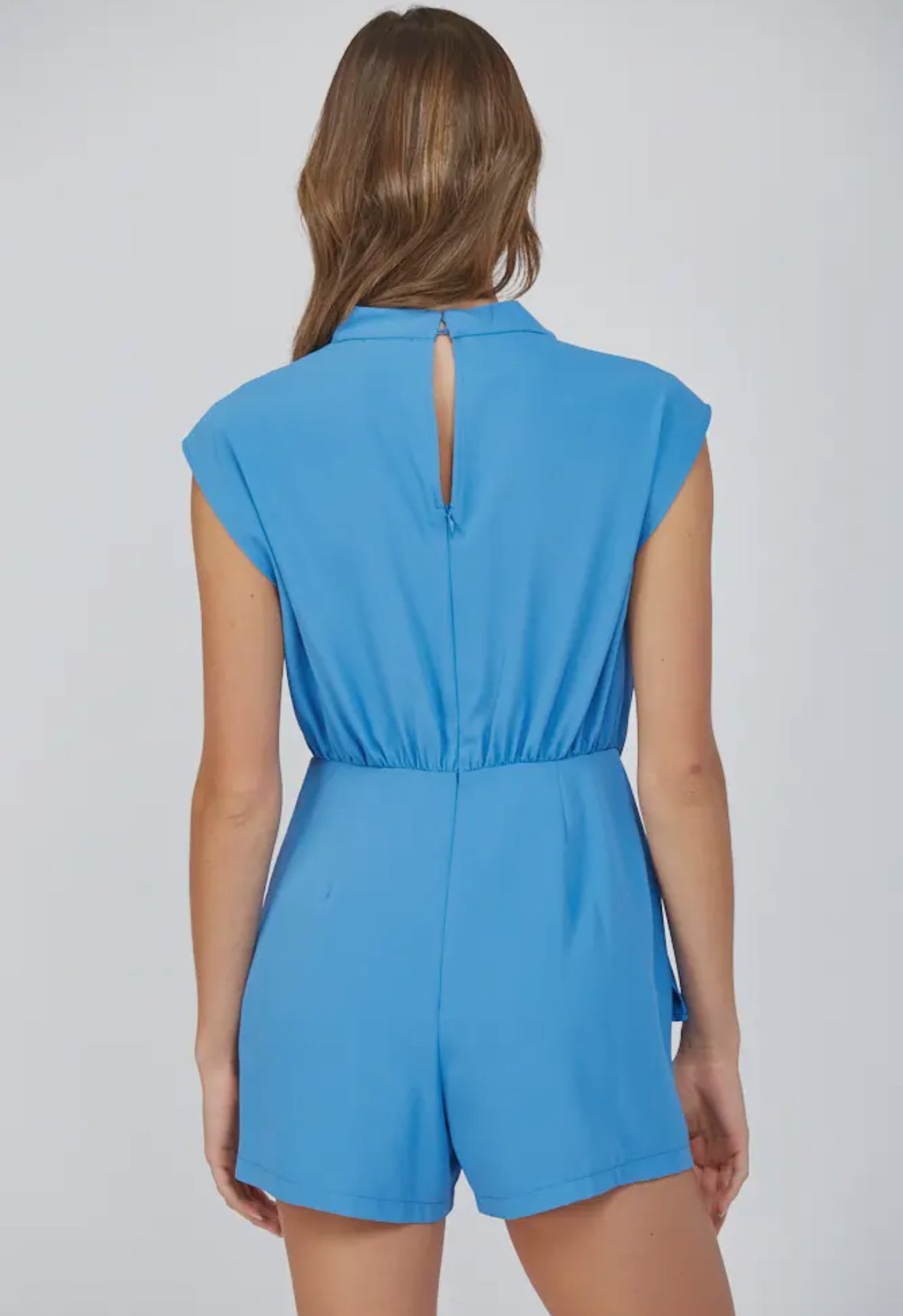 Electric Blue Romper