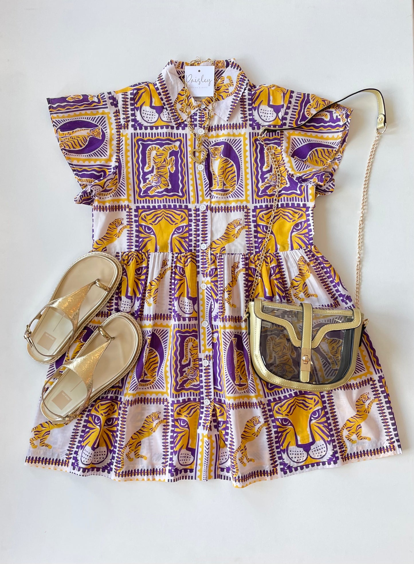 Frenchie Tiger Gameday Dress