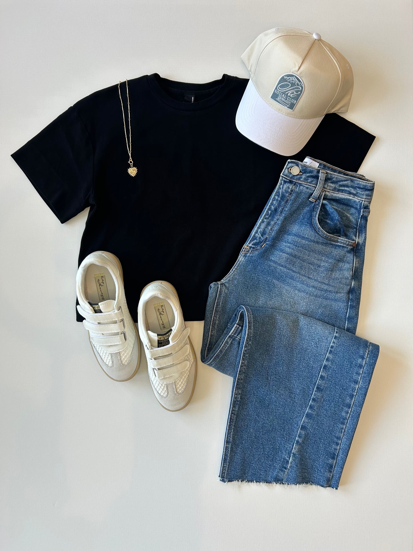 Black Boxy Tee