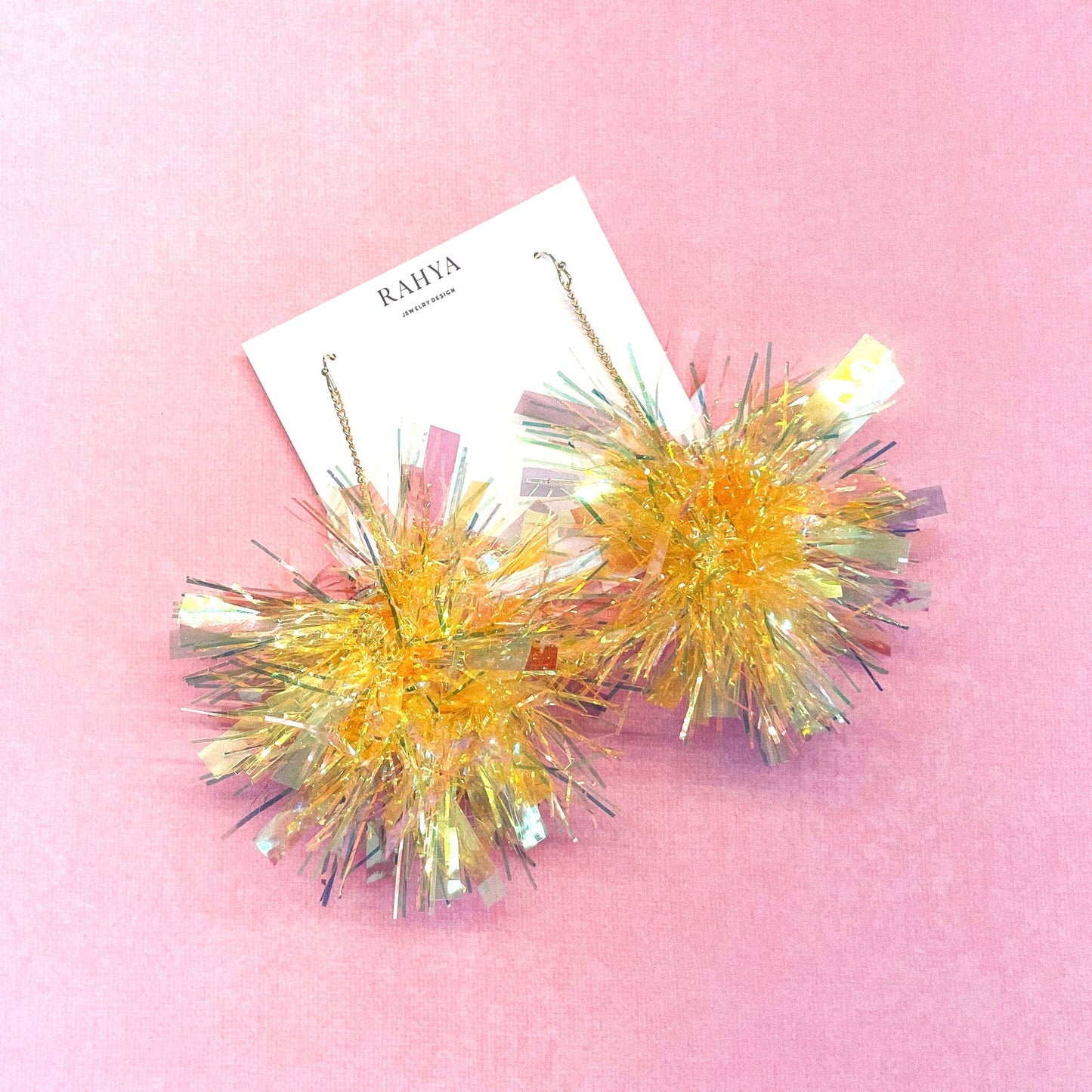 Pom Pom Earrings