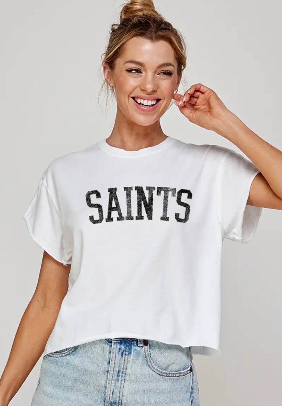 Saints Boxy Tee