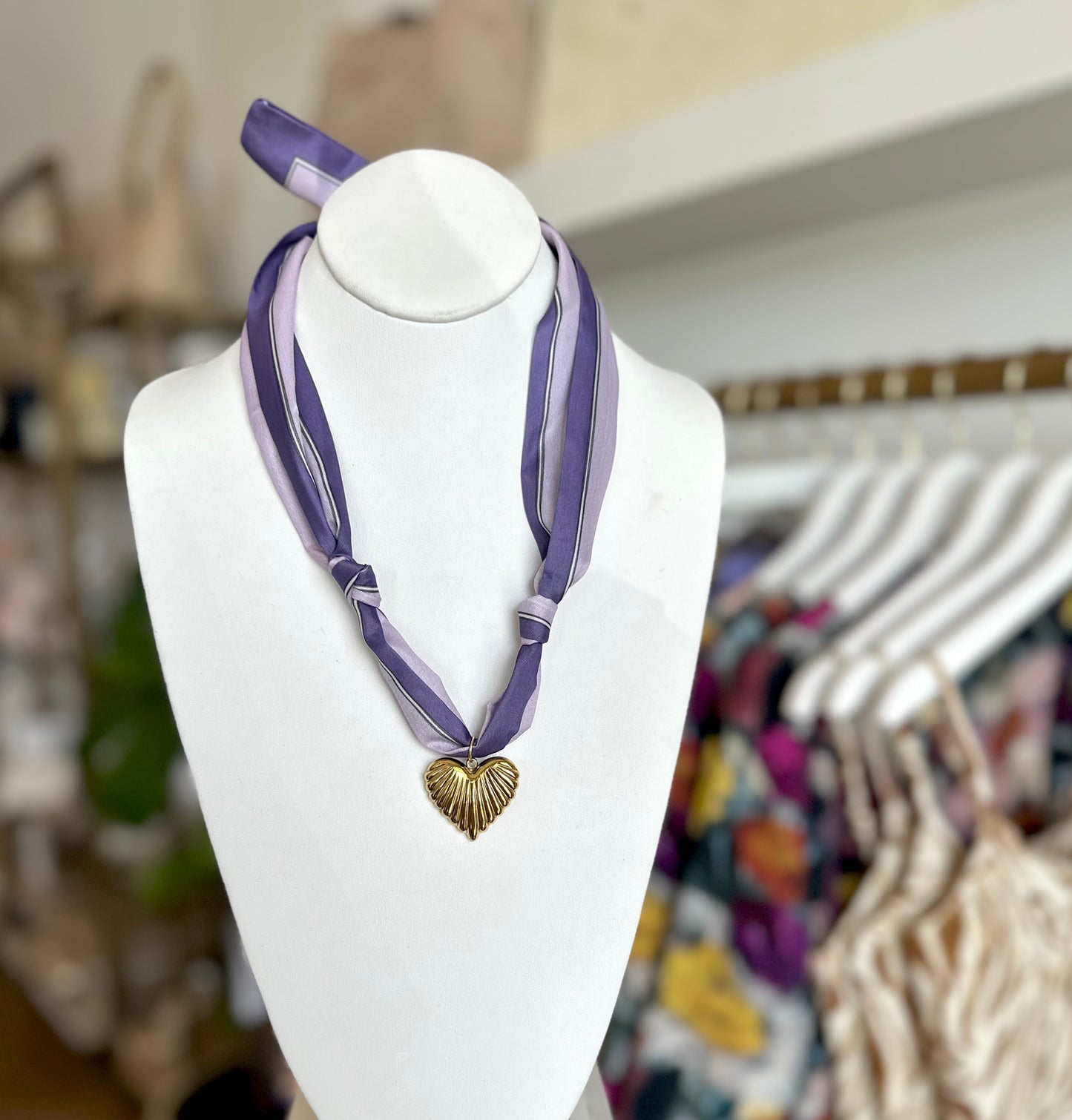 Game Day Scarf Necklaces