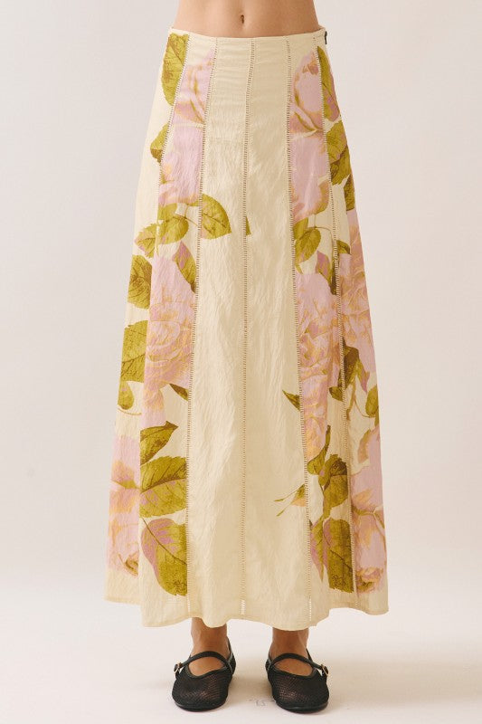 Floral Maxi Skirt