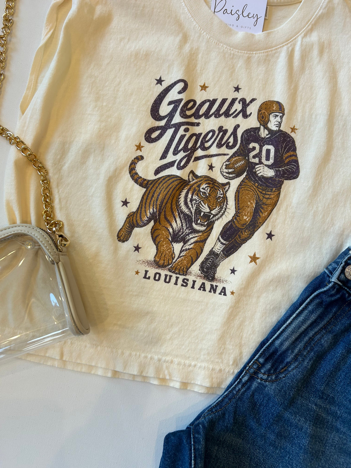 Geaux Tigers Muscle Tee