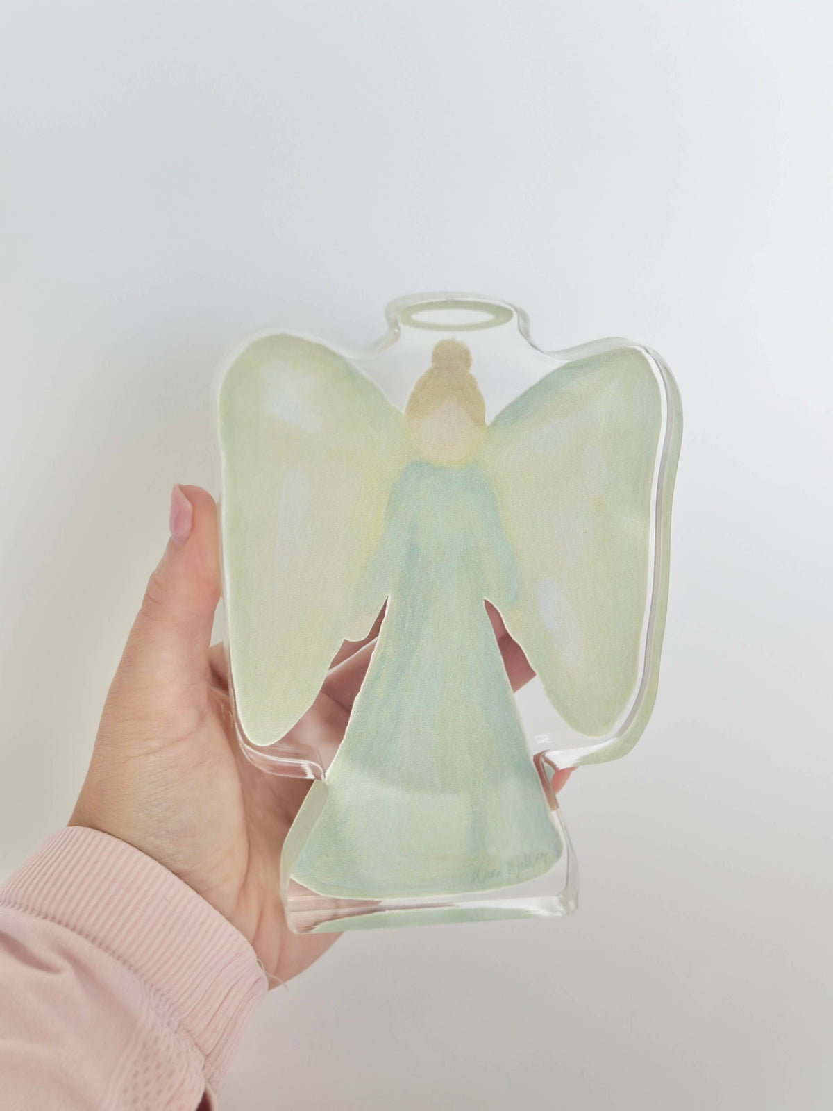 Acrylic Angel - ornament, mini, large: Mini