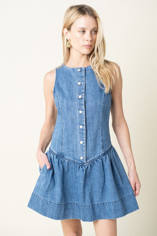 Kenya Denim Dress
