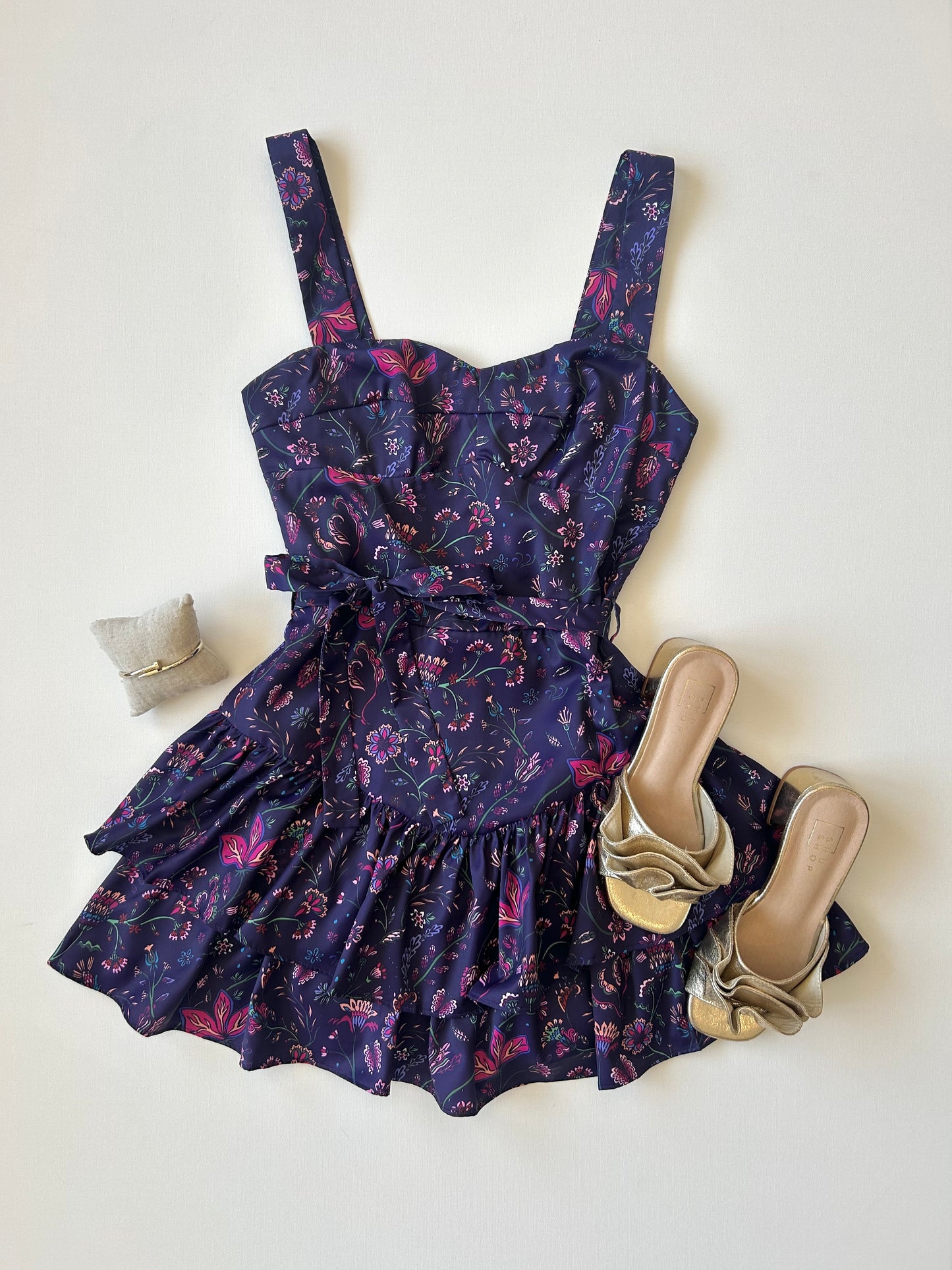 Floral Symphony Romper