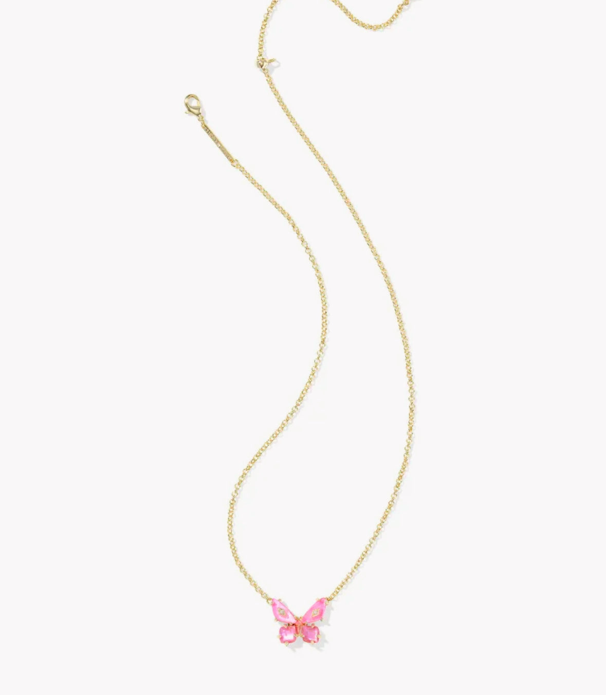 Bianca Butterfly Pendant Necklace