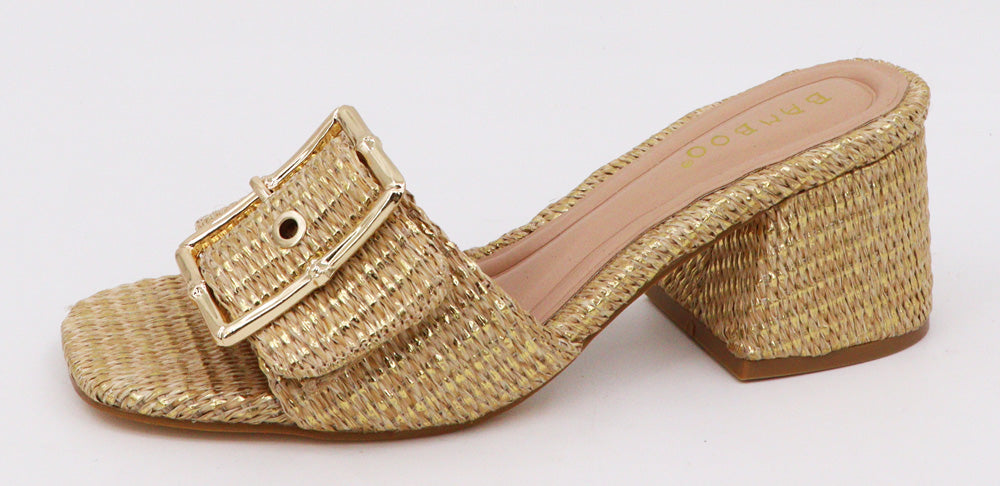 Bobi Raffia Heel