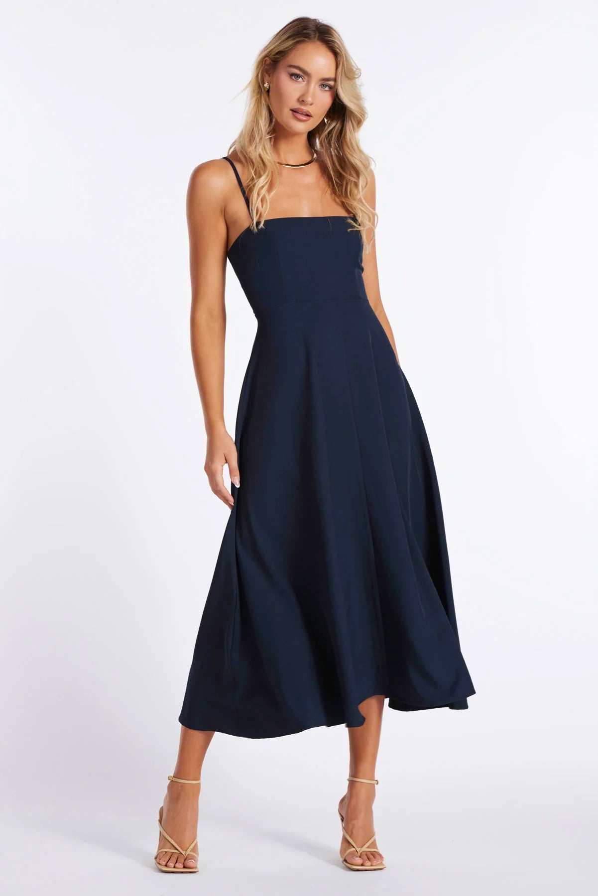 Roma Sundress in Navy