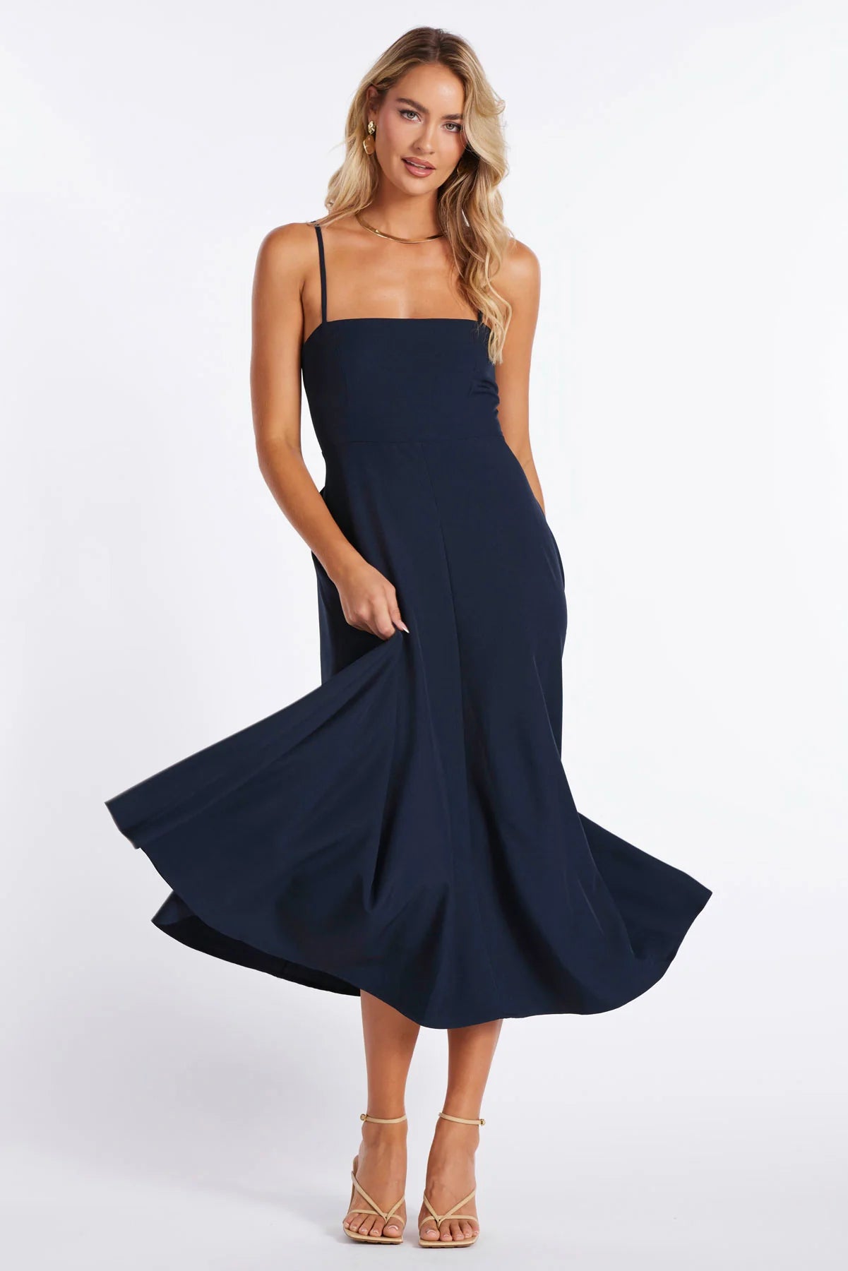 Roma Sundress in Navy