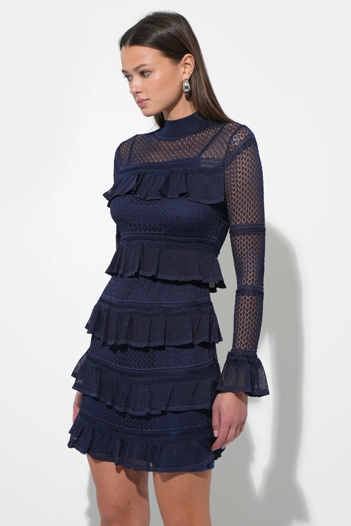 Sera Ruffled Tiered Dress