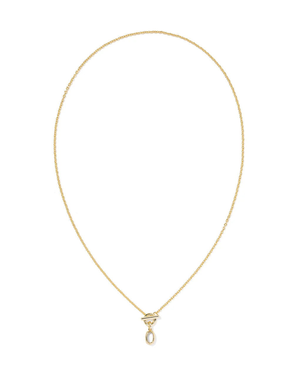 Mini Elisa Toggle Pendant Necklace