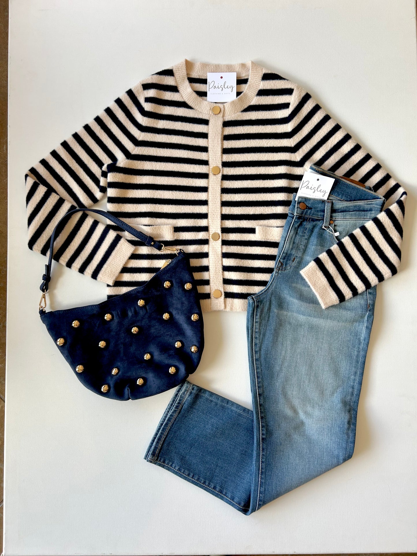 Odin Striped Cardigan