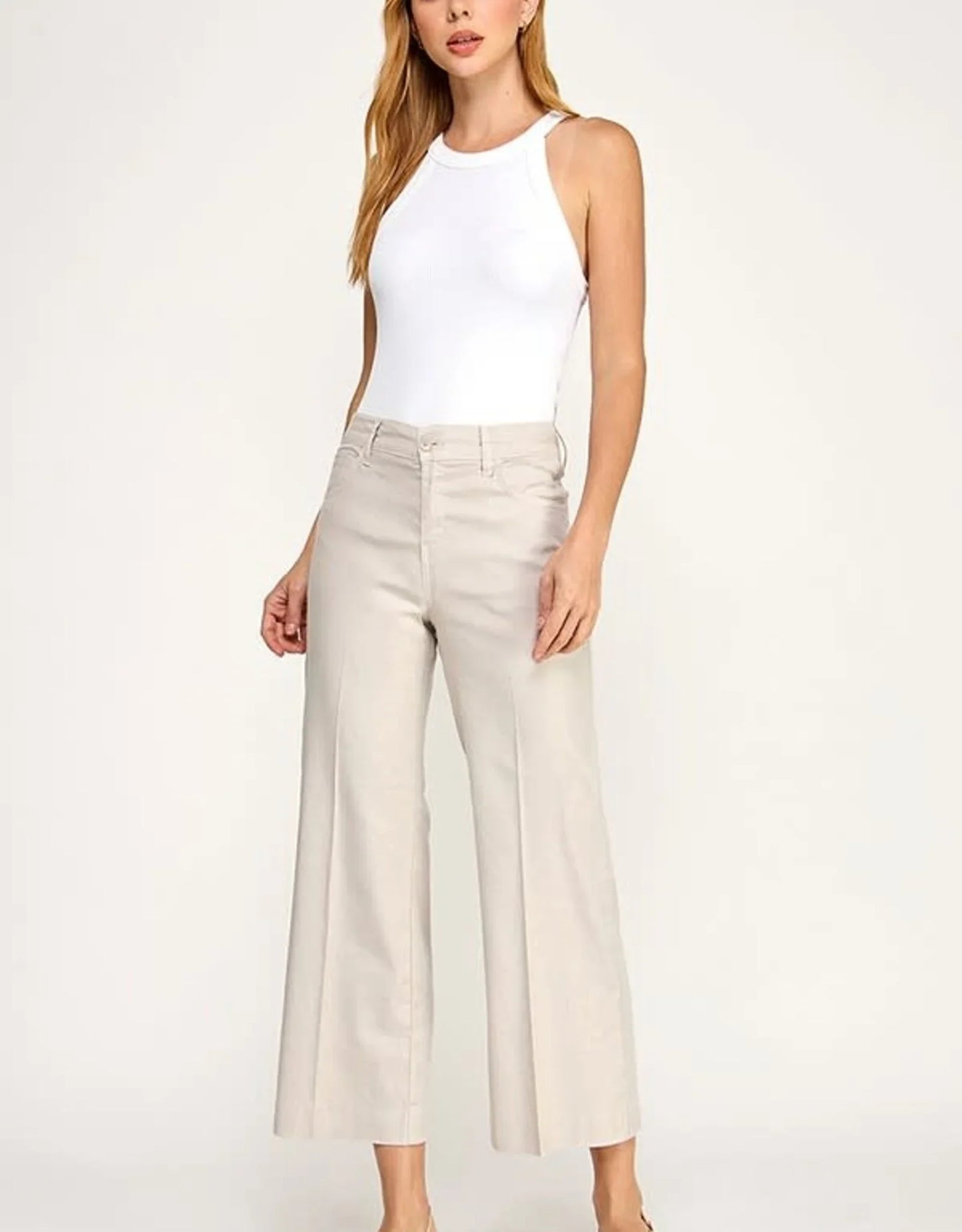 Annabelle Wide Leg In Pampas