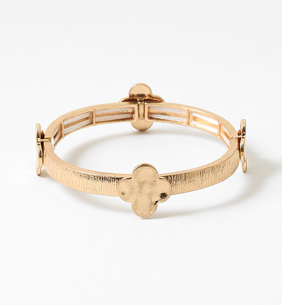 Stretch Clover Bracelet