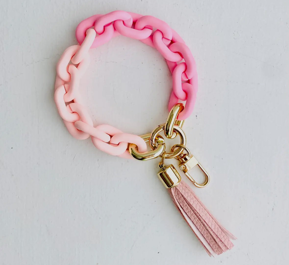 Chain Link Bangle Keychain