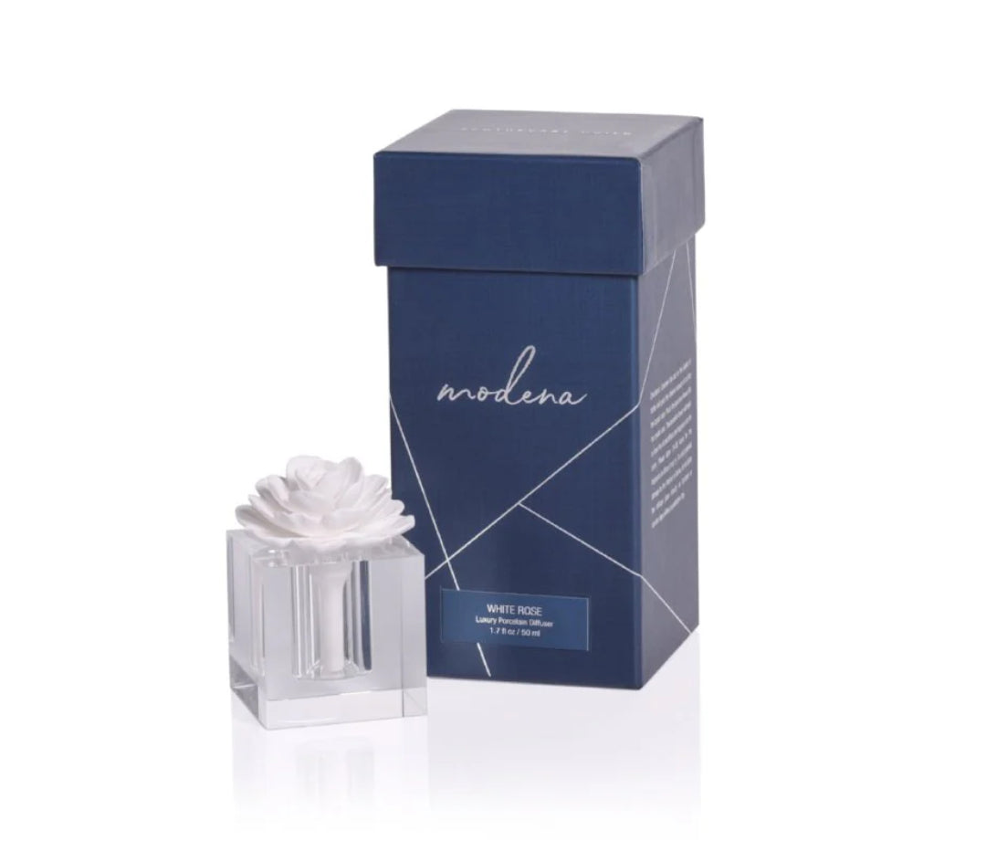 Modena Porcelain Flower Diffuser - Small
